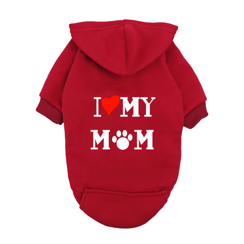 Plant Parent Hoodie - I Love My Mom Dog Hoodie