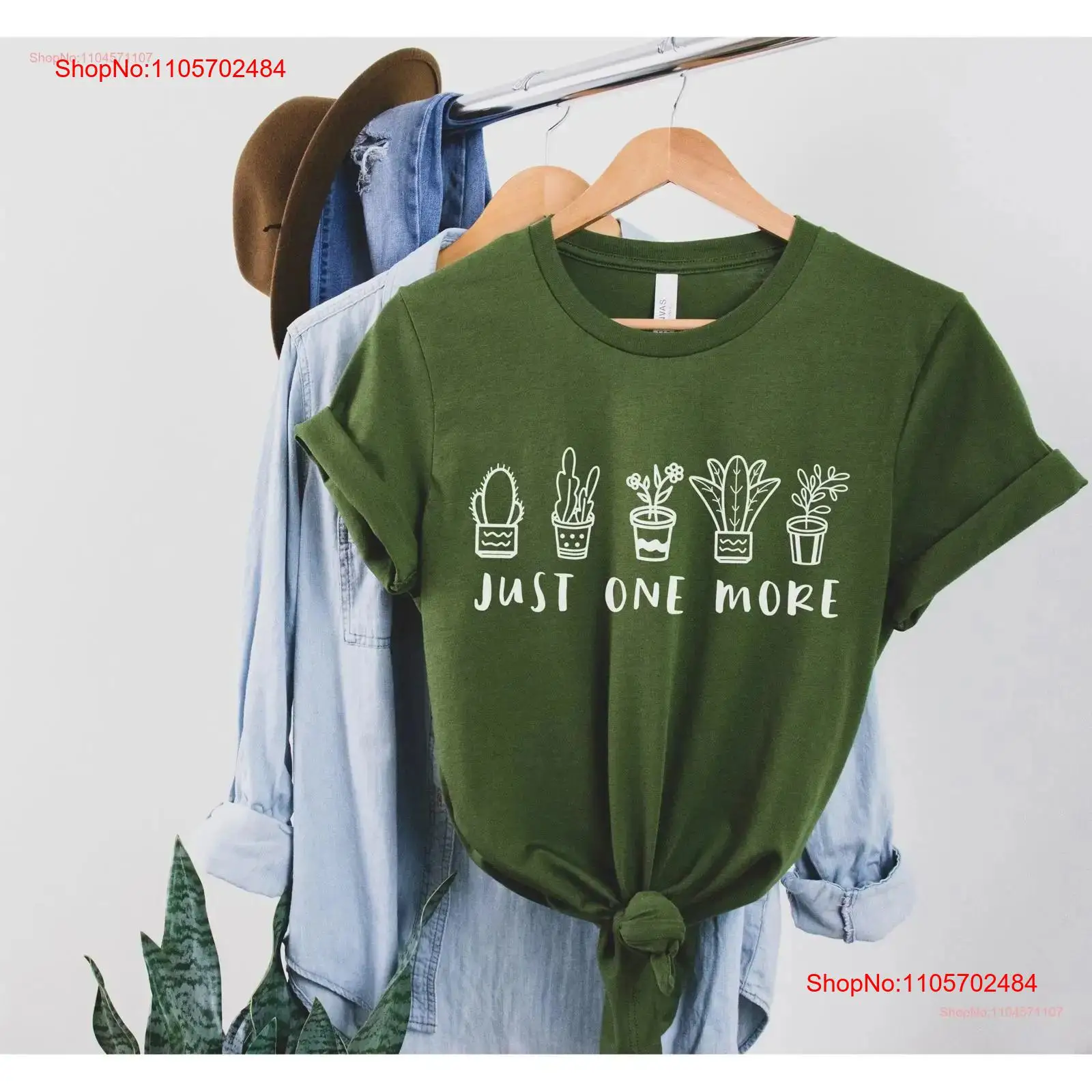 Plant Parenthood - Just One More PlanT T Shirt