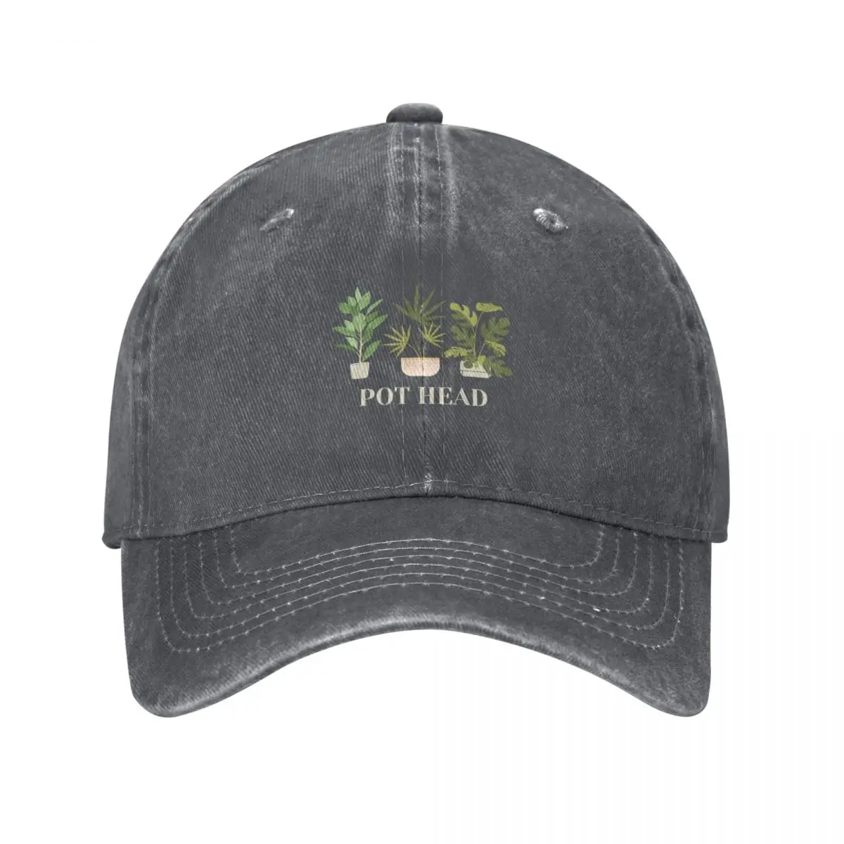 Plant Parent Hat - Pot head Plant Parent Baseball Cap