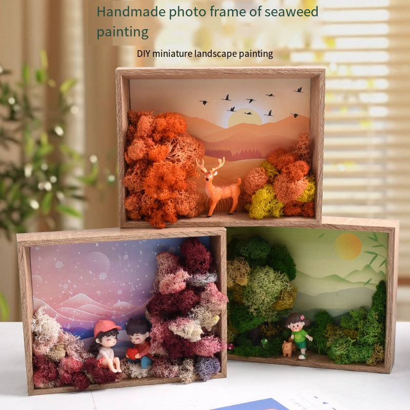 Seaweed Art DIY Kit - 3D Frame - огляд і ціна Plant Parent Gift Set