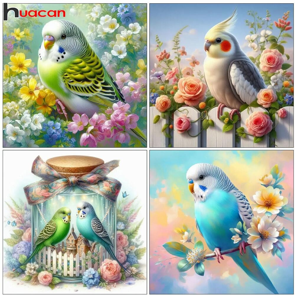Huacan Parrot Diamond Art Pain - огляд і ціна Plant Parenthood