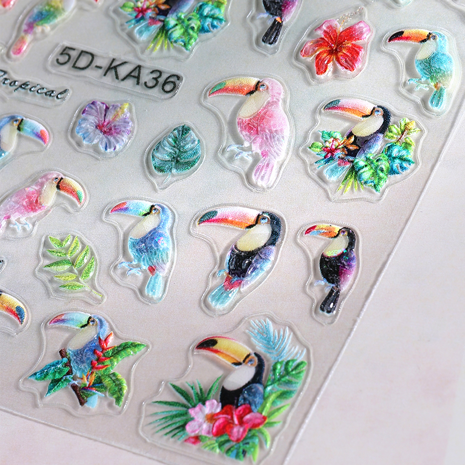 1/2pcs 5D Embossed Parrot Bird - огляд і ціна Plant Parenthood