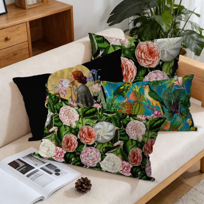 Vintage Floral Parrot Decorati - огляд і ціна Plant Parenthood