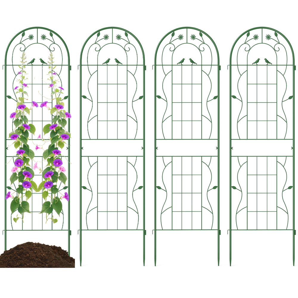 4 Pack 71 X 20 Inches Metal Ga - огляд і ціна Plants X
