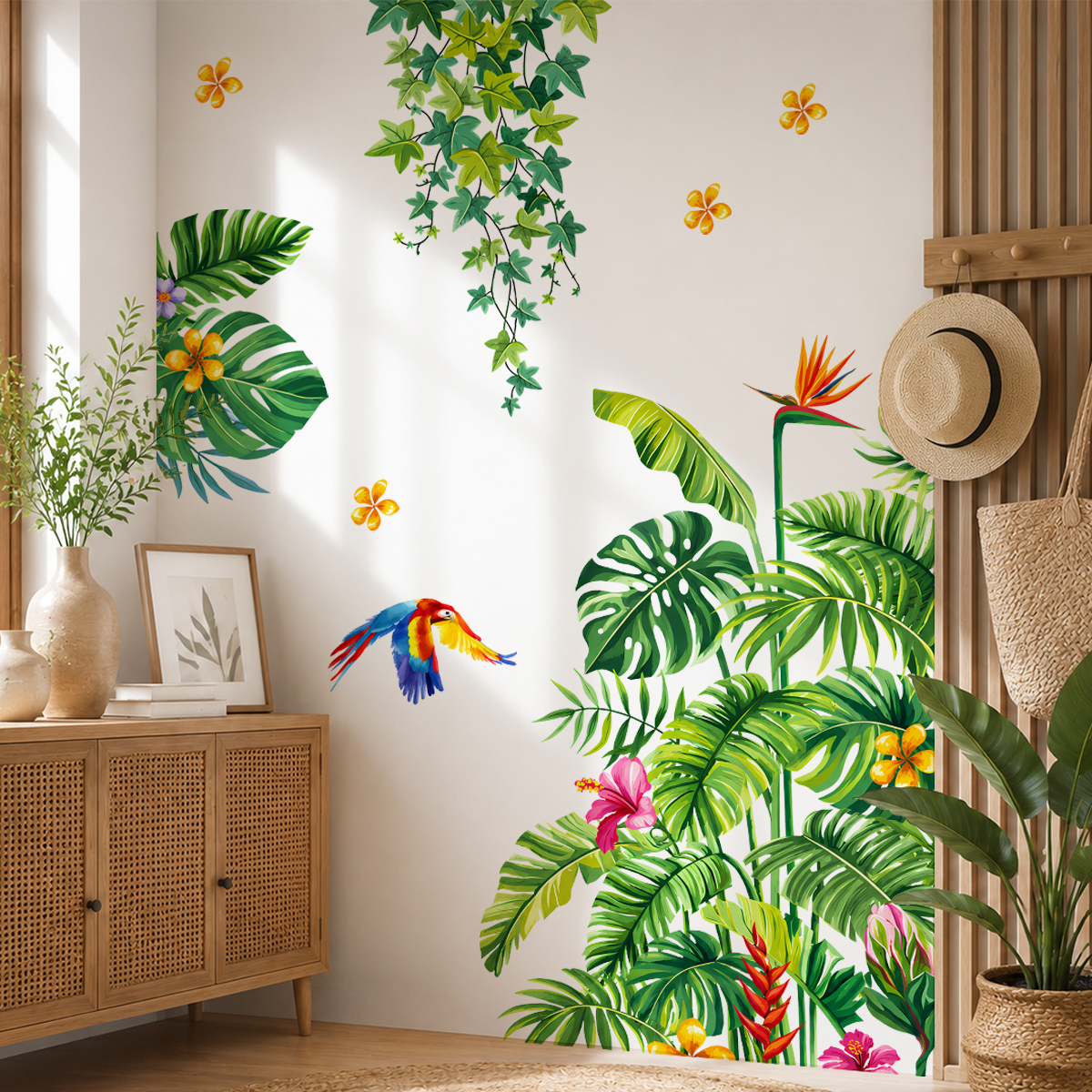 Tropical Plants Door Stickers  - огляд і ціна Plant Parenthood