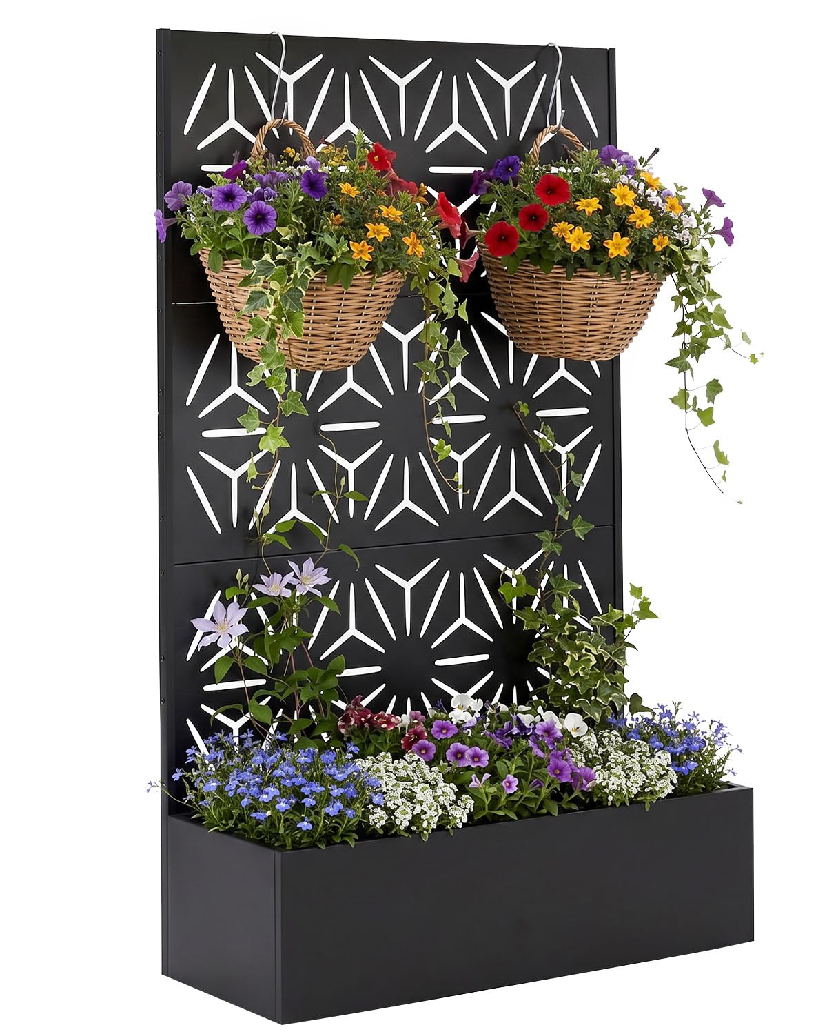 All-Weather Metal Planter Box  - огляд і ціна Plants X