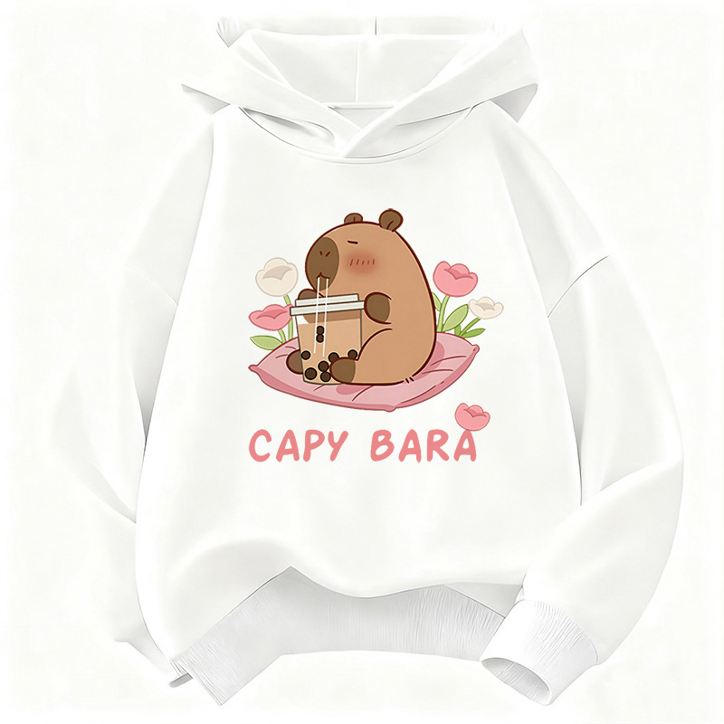 Kawaii Capybara Drinking Juice - огляд і ціна Plant Parent Hoodie