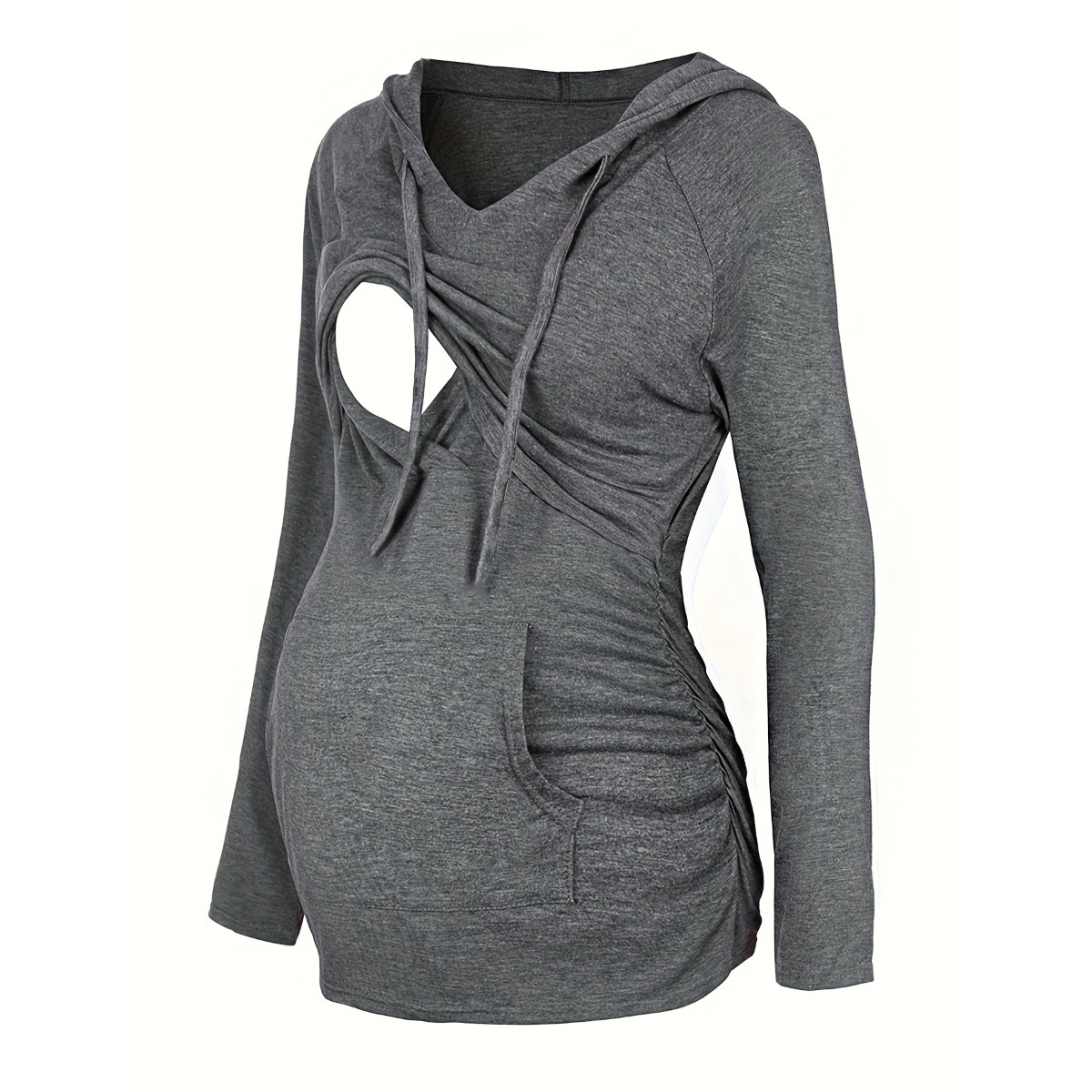 Women Maternity Hoodie Nursing - огляд і ціна Plant Parent Hoodie