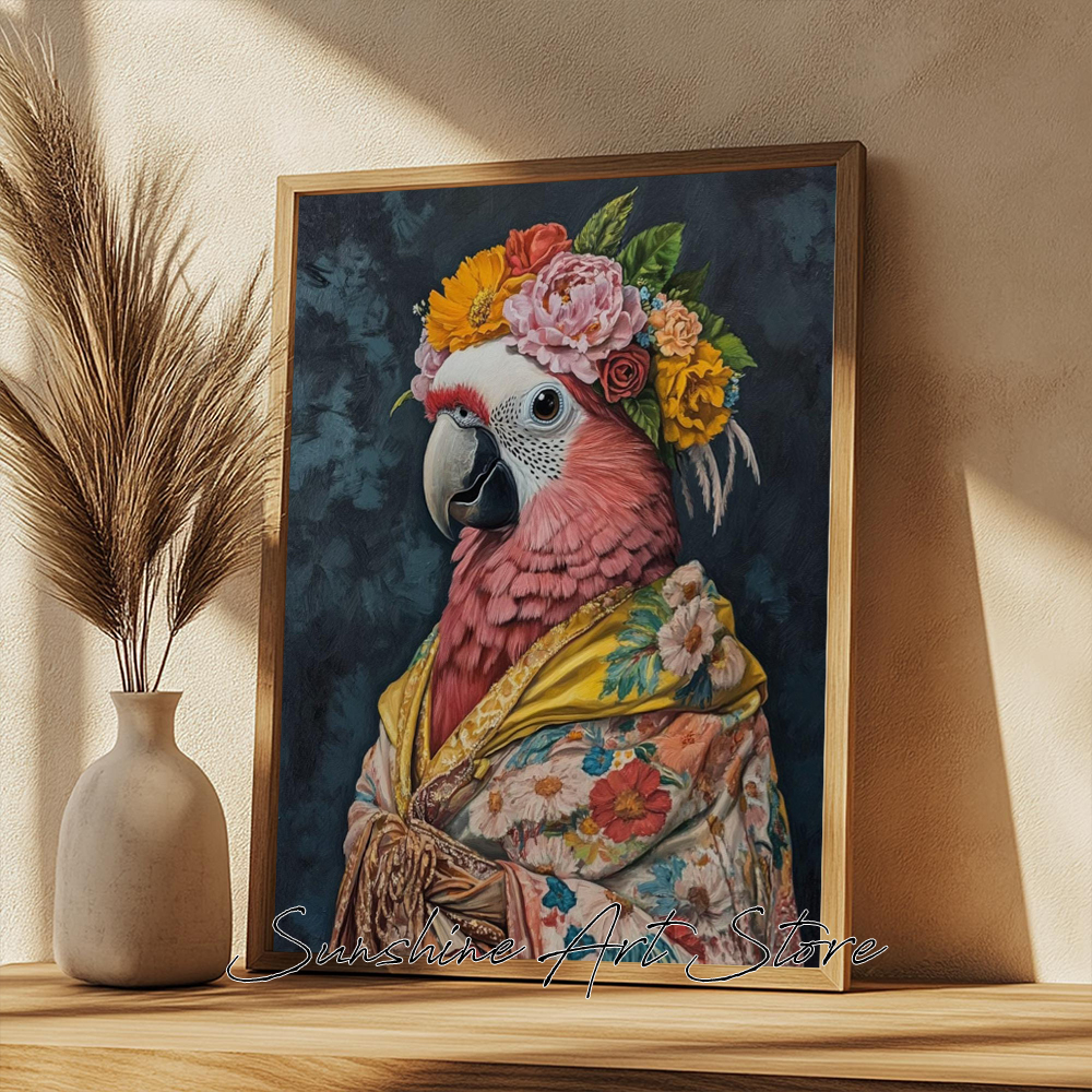 Animal Birds Flowers in Kimono - огляд і ціна Plant Parenthood