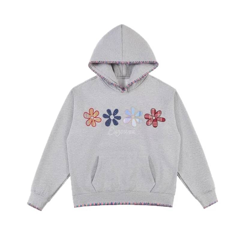 Street Small Flower Embroidery - огляд і ціна Plant Parent Hoodie