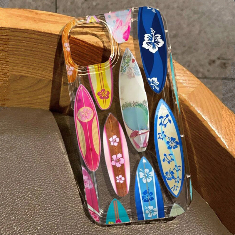 Flower Surfboard Print Clear C - огляд і ціна Plants X