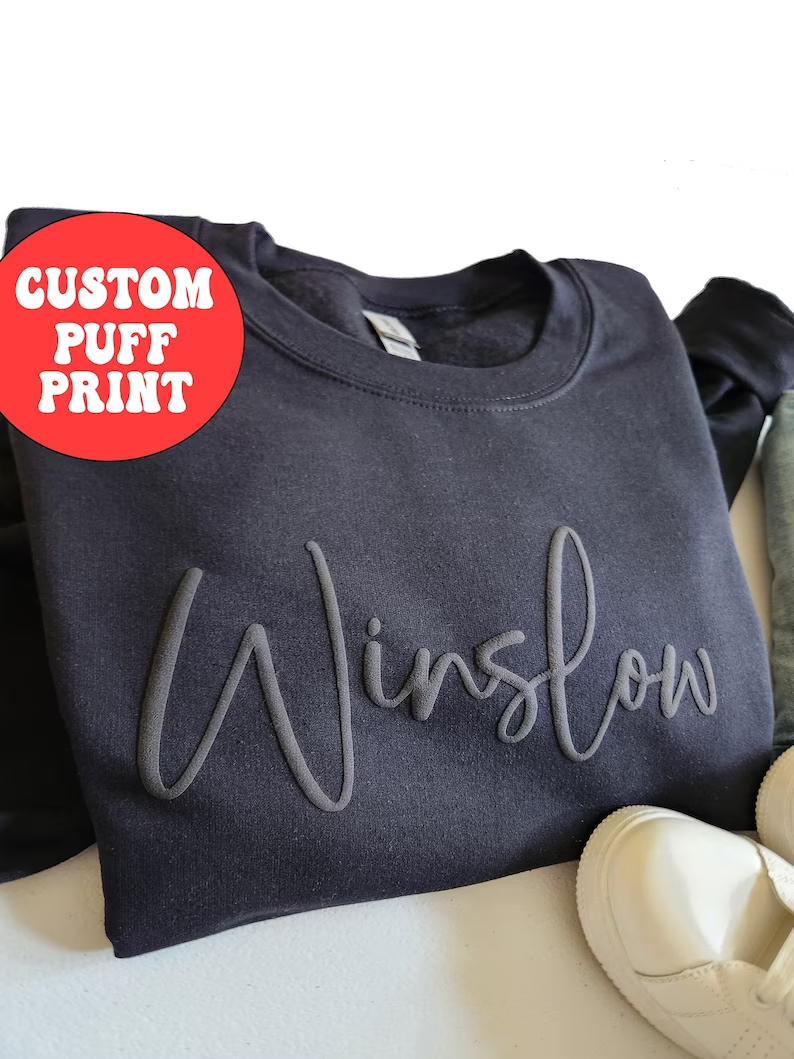 Puff Print Custom Team Name Sw - огляд і ціна Plant Parent Hoodie